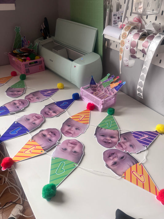 Personalised baby bunting
